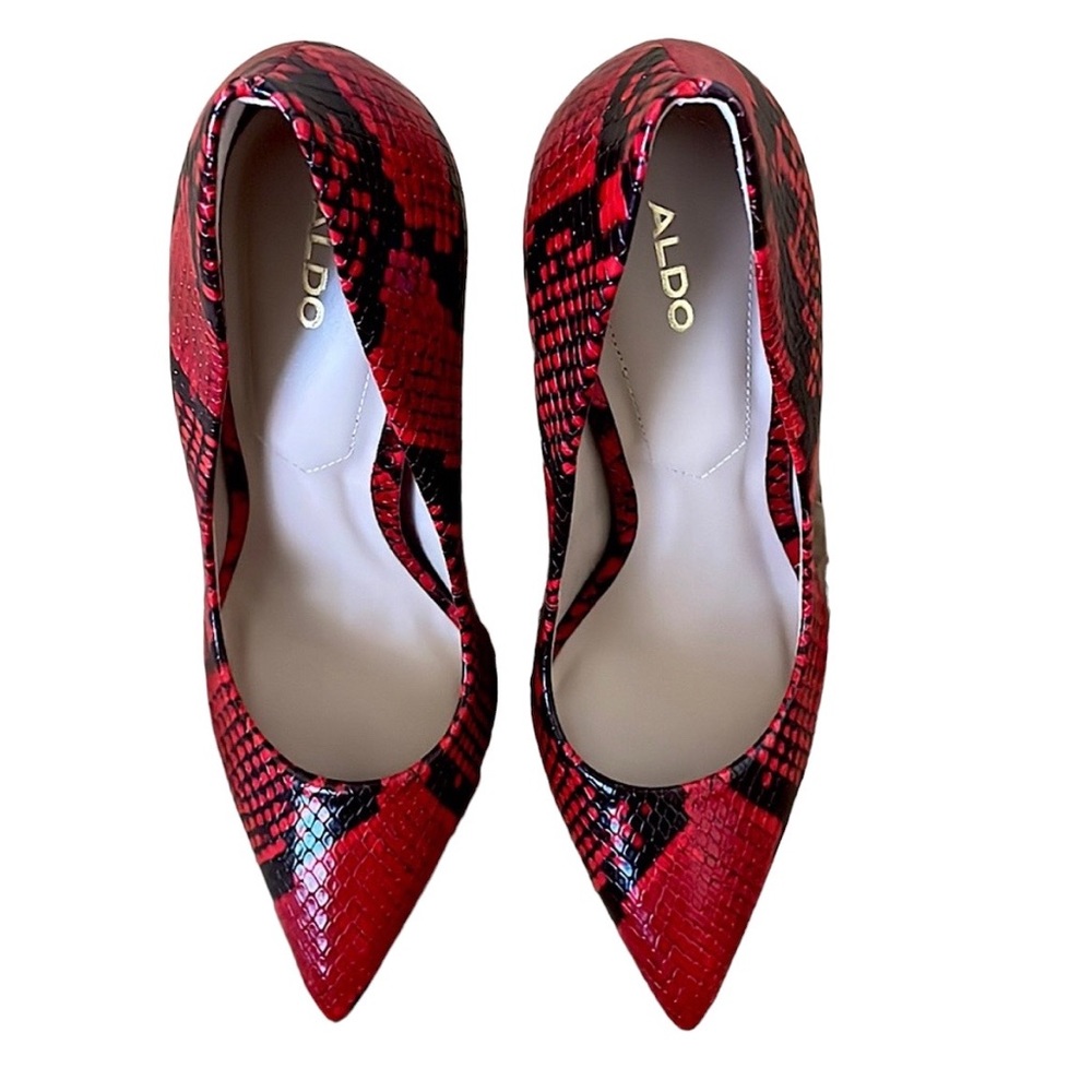 ALDO SNAKE PUMPS - Picture 2 of 3